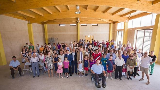 Inauguración del centro cultural de San Cebrián