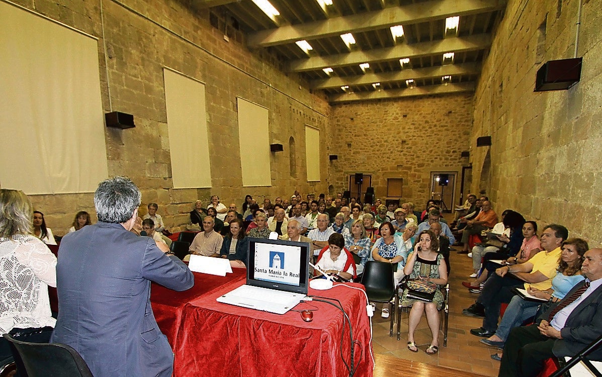 75 alumnos asistenen Aguilar al nuevo curso de Las Claves del Románico