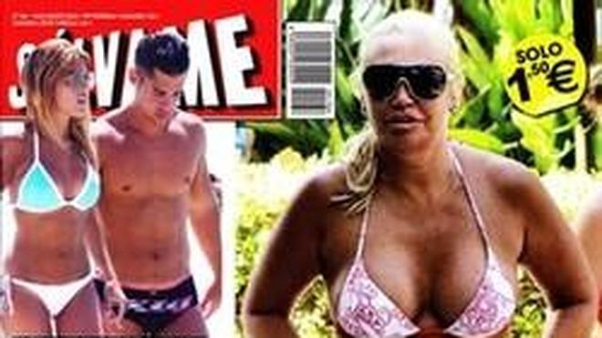 Belén Esteban luce en Benidorm un bikini de hace tres años