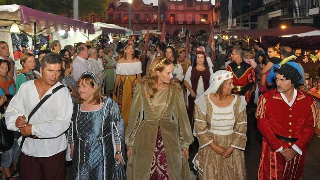 Medina arranca la Feria Renacentista con el pregón de Sandra Ibarra