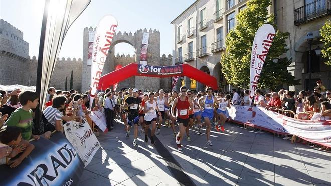 La III Carrera 'Ávila Solidaria' supera ya los 300 participantes
