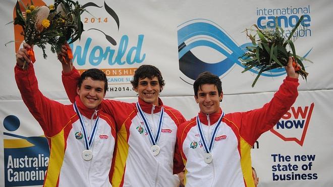 David Llorente, campeón de España júnior de K-1