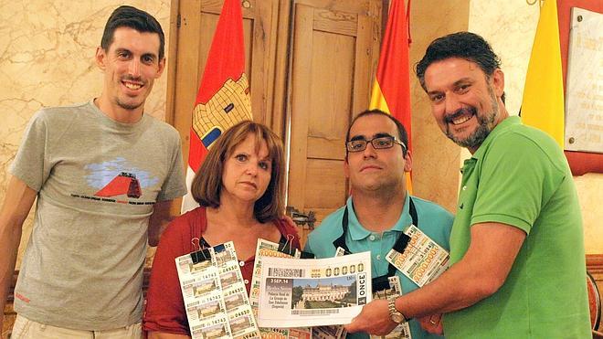 La ONCE dedica a los palacios de La Granja y Riofrío los cupones de hoy y mañana