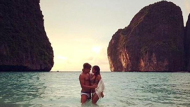 Abraham y su novia disfrutan de unas románticas vacaciones en Tailandia
