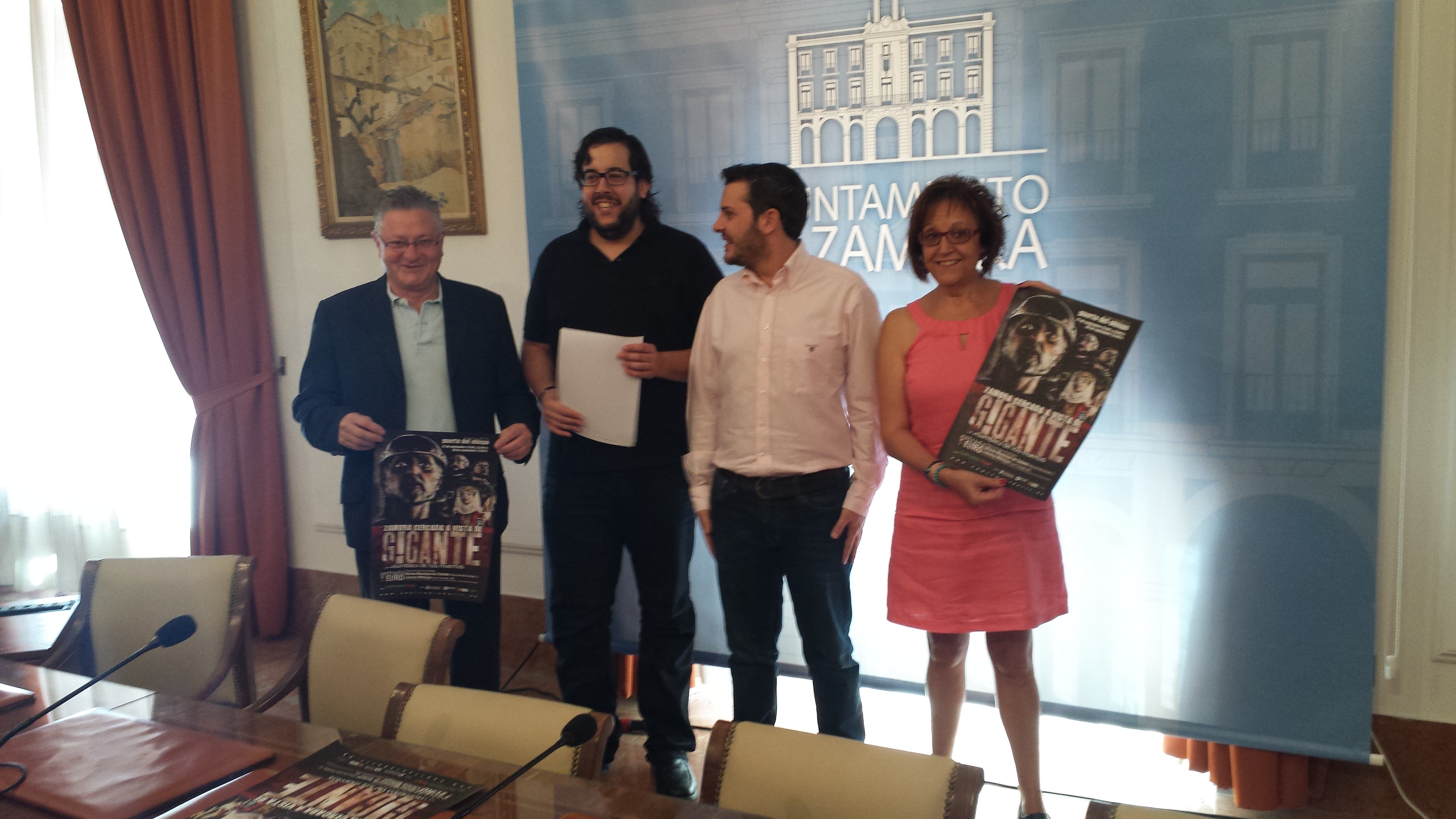 Los gigantes de Capitonis recrearán la historia de Zamora a través de 'La asamblea de los muertos'