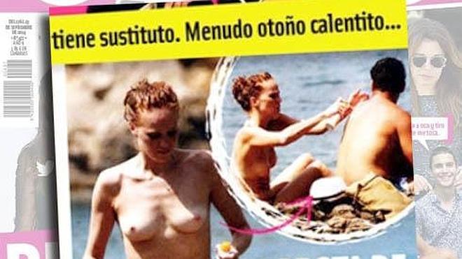 María Castro, pillada en topless por la revista 'Cuore'