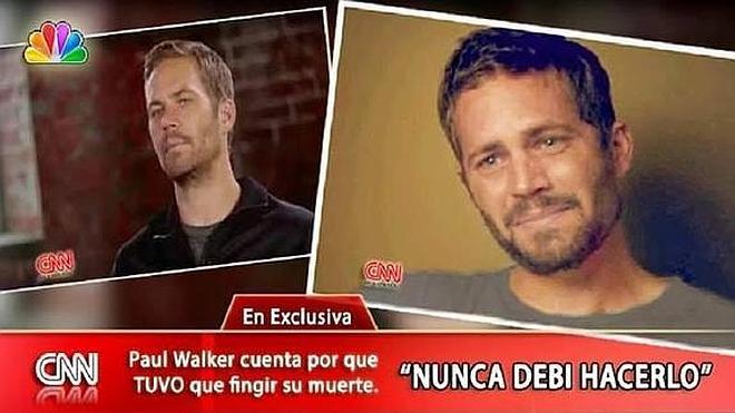 Una web revive a Paul Walker