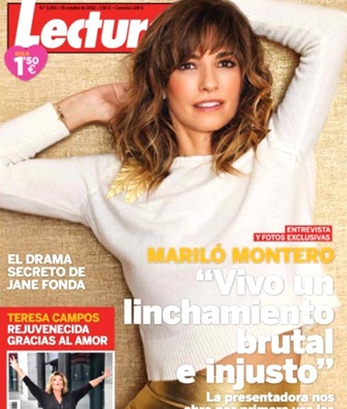 Mariló Montero denuncia un "linchamiento brutal e injusto" hacia su persona