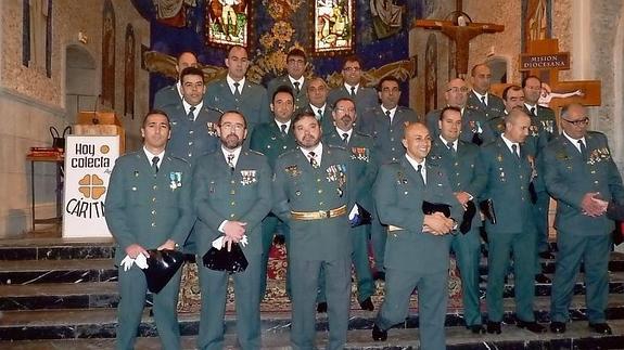 La Benemérita rinde tributo a su patrona en la provincia