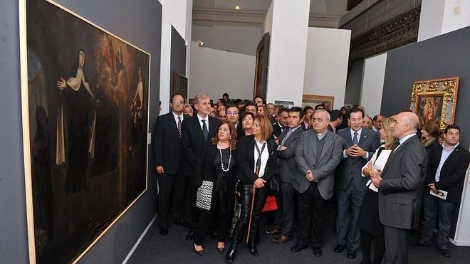 Medina recrea en cien piezas el encuentro de Santa Teresa con San Juan de la Cruz