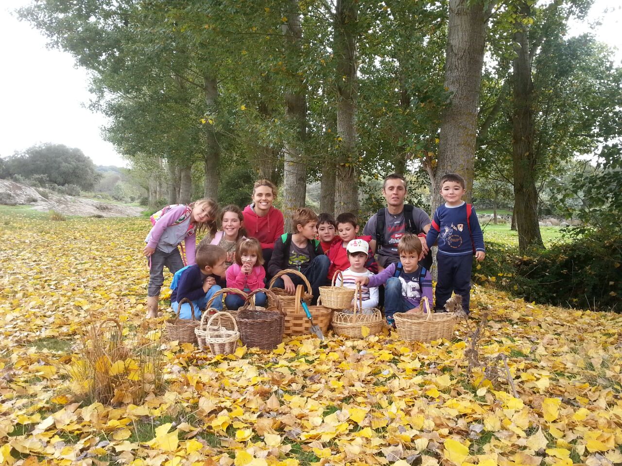 Alumnos del CRA Tierras de Sayago participan en una jornada micológica