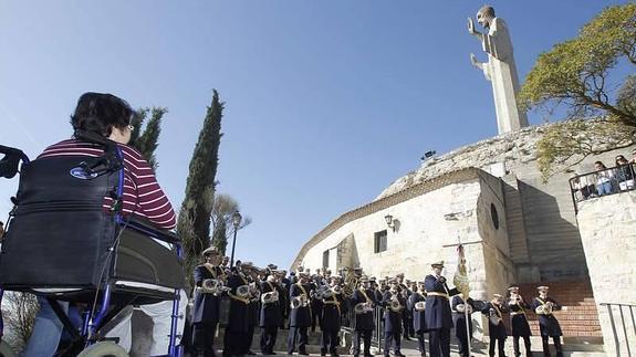 La banda de cornetas de la Buena Muerte inicia la termporada con un concierto en el Cristo