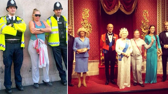 Belén Esteban 'se codea' con la Reina Isabel II y Kate Middleton