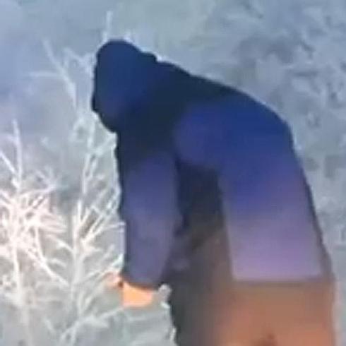 ¿Estaba el hombre del tiempo orinando en directo?