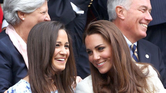 Kate Middleton y su hermana Pippa, enfrentadas