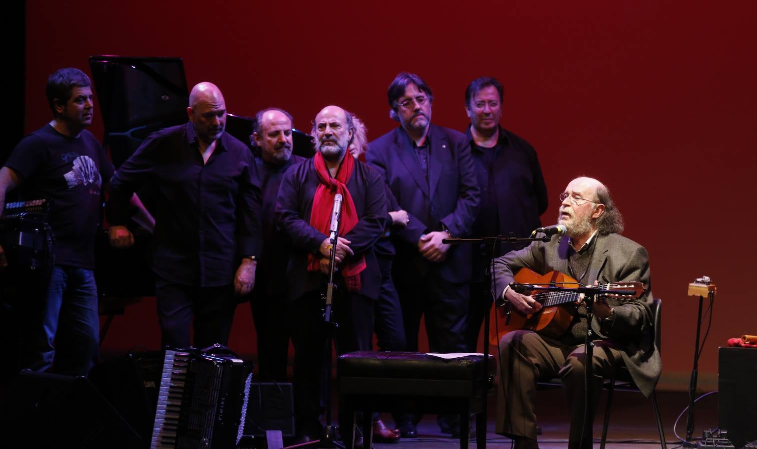 El mundo de la música arropa a Joaquín Díaz en un emotivo homenaje