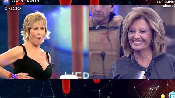 María Teresa Campos dice que tiene envidia del escote de Mercedes Milá