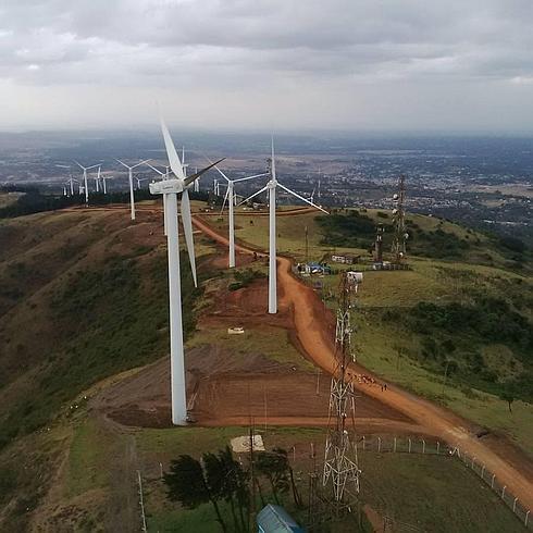 Iberdrola finaliza su primer parque eólico en Kenia