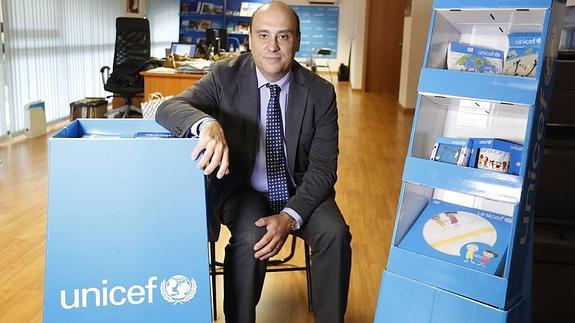 Javier Martos, director de Unicef: «Hemos logrado reducir la mortalidad infantil a la mitad en diez años»