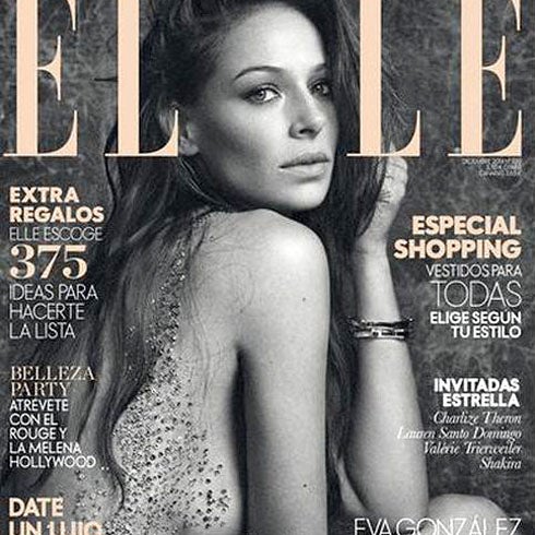 Eva González se desnuda para la portada de 'Elle'