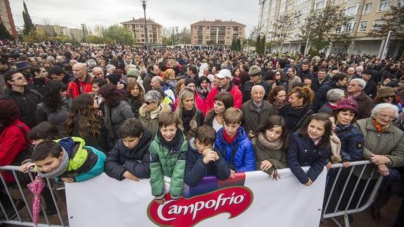 Miles de personas se solidarizan en Burgos con Campofrío y sus trabajadores