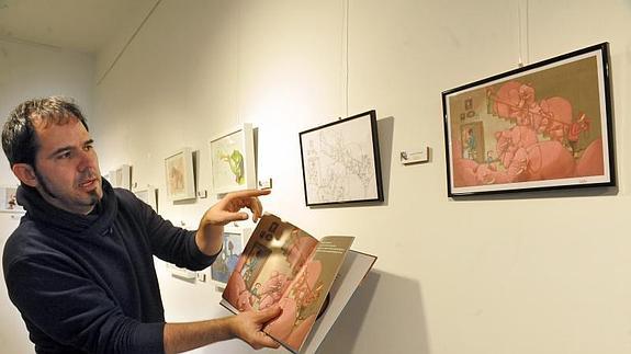 ‘Truco o Trueque’ muestra en Serrada una selección de 80 ilustradores