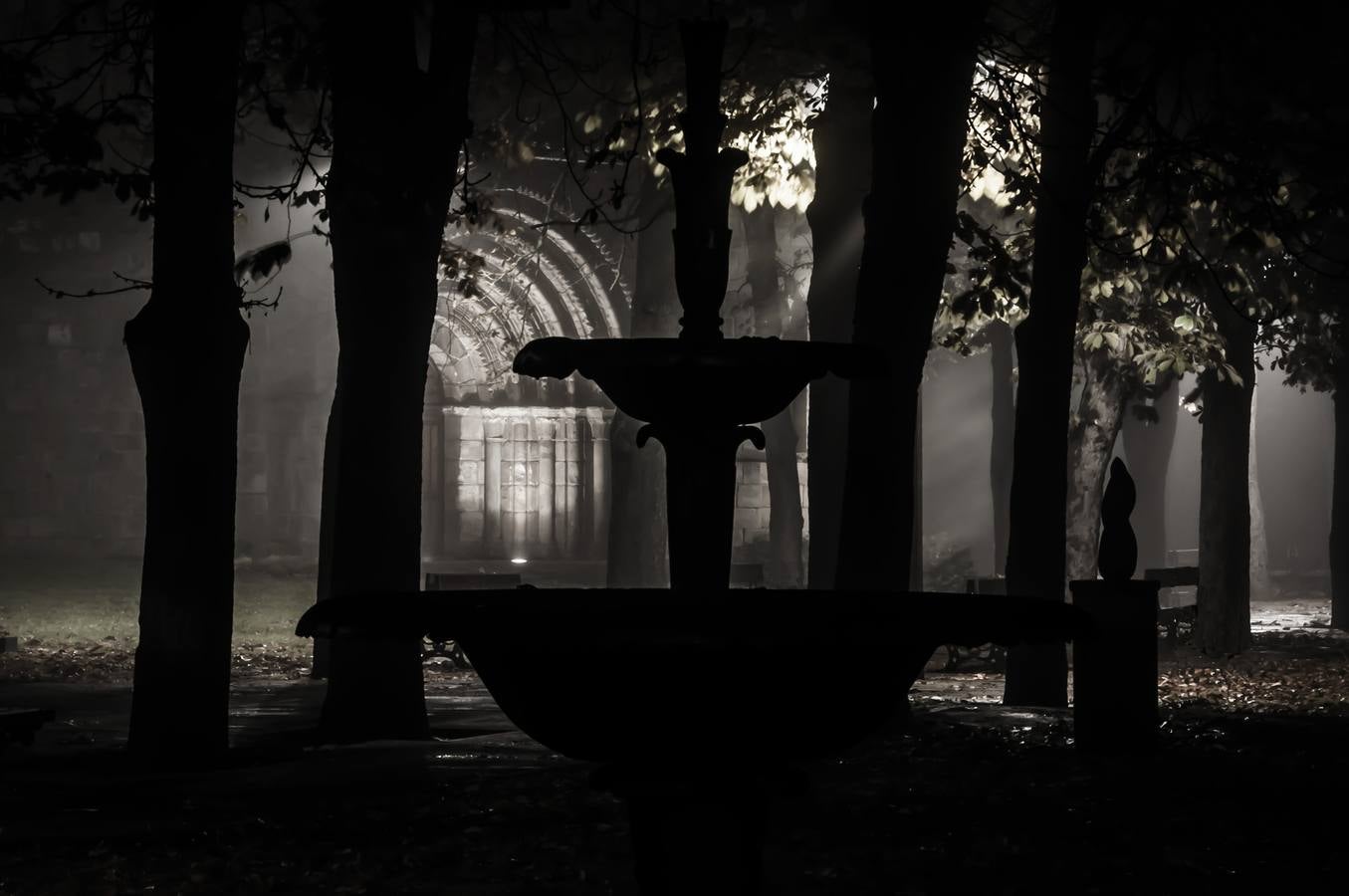 Una imagen de la iglesia de la Huerta Guadián, ganadora del concurso Románico Digital