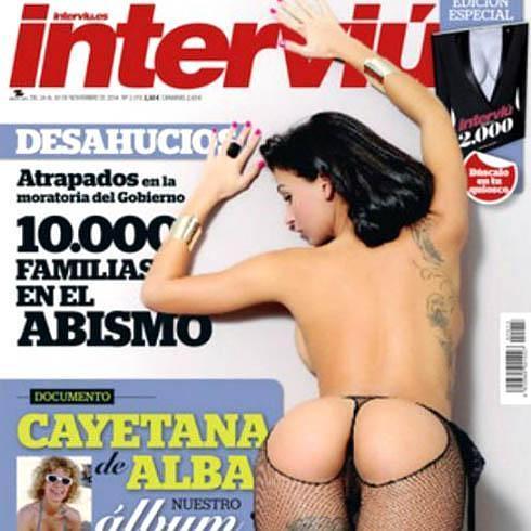 Susy Gala protagoniza la portada de la revista 'Interviú'