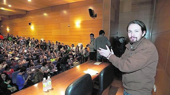 Podemos cuantifica su fuerza en la capital con la inscripción de 821 personas en sus filas