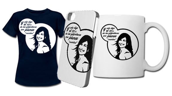 Mariló Montero con merchandising propio