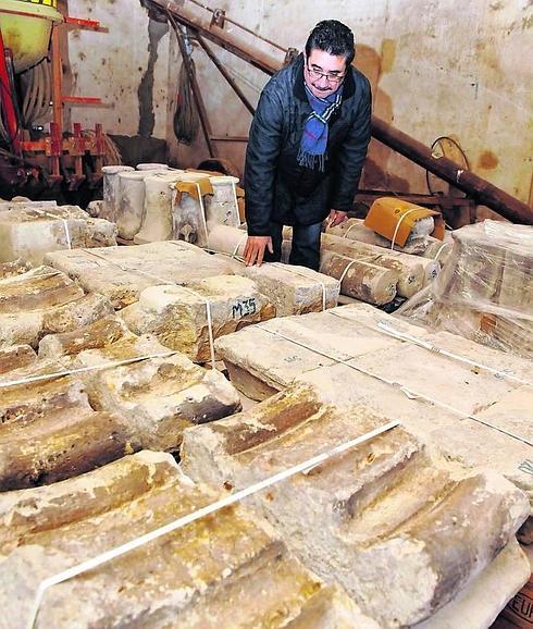 Ceinos recupera una arquería románica que estaba expuesta en el Museo de Escultura