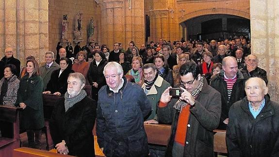 La remodelada iglesia de Villamuriel se reestrena