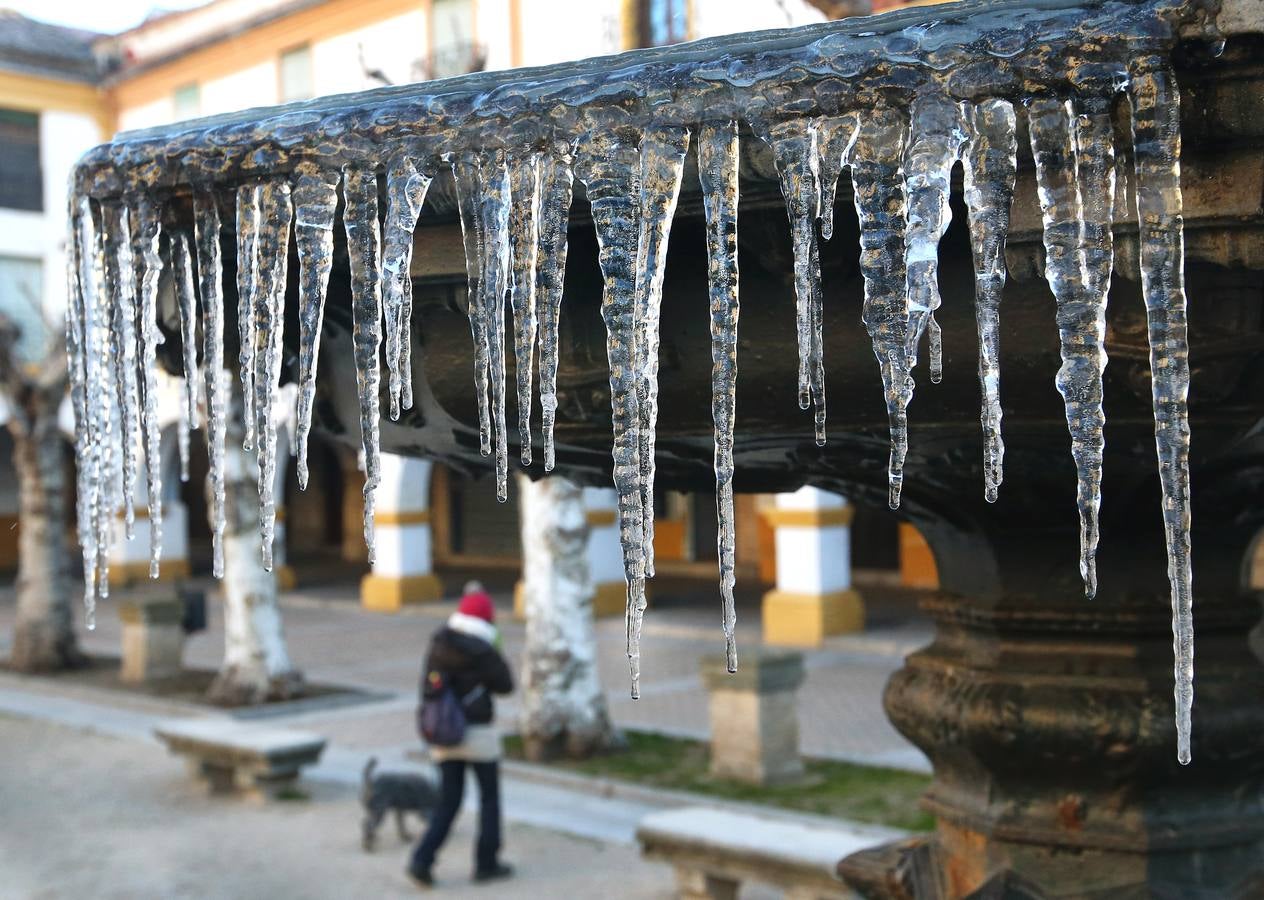 El centro de Castilla y León vive una Nochevieja especialmente fría