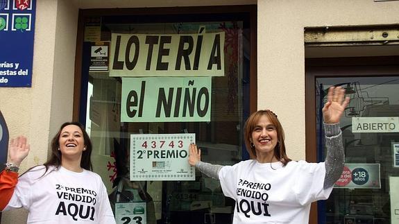 La 'fofucha' le lleva la suerte a Cuéllar en el sorteo de El Niño