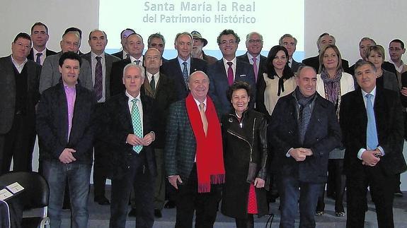 Santa María la Real refuerza con 7,6 millones sus proyectos de patrimonio