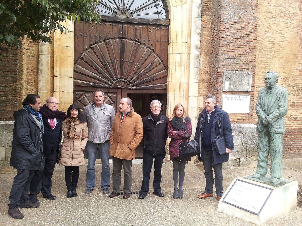 La Diputación inicia el proyecto para convertir la Iglesia de San Pedro de Saldaña en un museo moderno