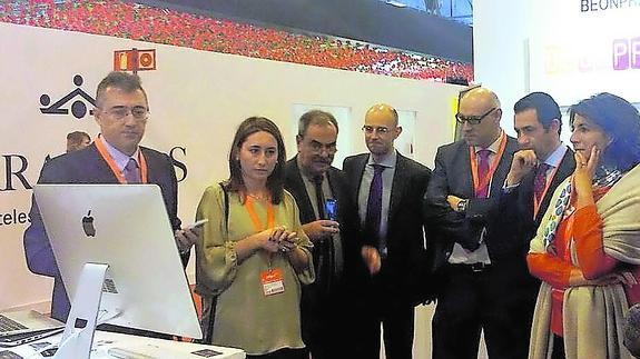 La aplicación Inventrip para diseñar viajes promociona Palencia en Fitur