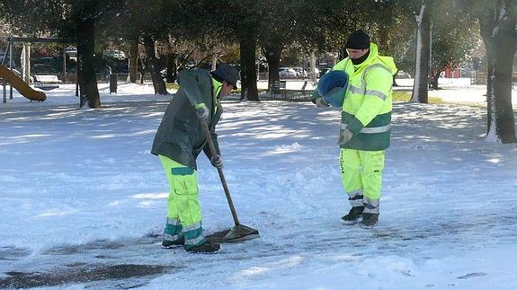 El Ayuntamiento de León, contra la nieve
