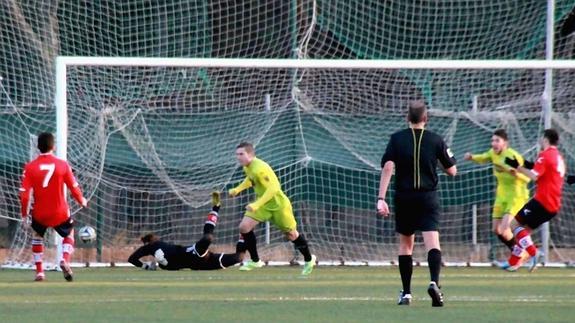 El Deportivo Palencia se lleva la victoria en el minuto 90