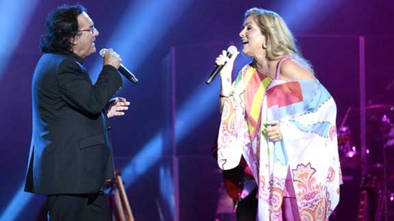 Al bano y Romina se vuelven a ver las caras en el Festival de San Remo