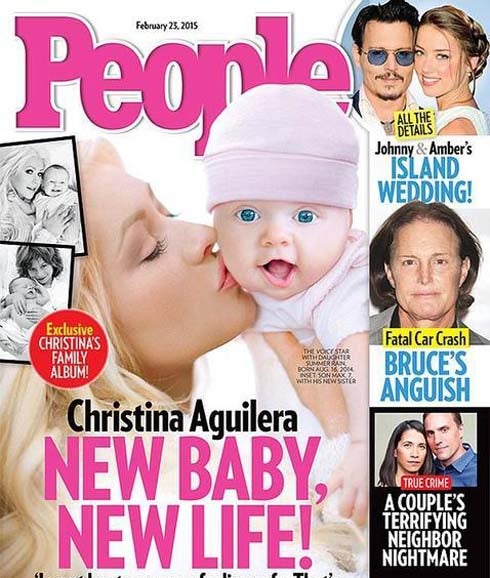 Christina Aguilera nos presenta a su hija Summer Rain