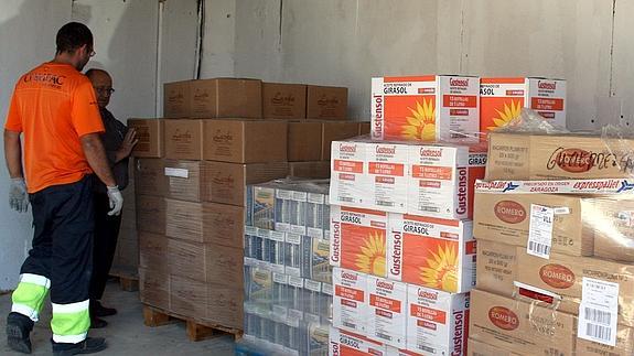 El reparto del Banco Municipal de Alimentos de Cuéllar llegará a 200 vecinos