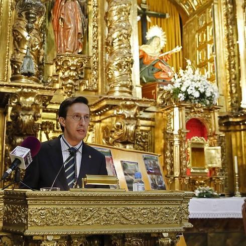 Javier Burrieza abre la Semana Santa de Valladolid