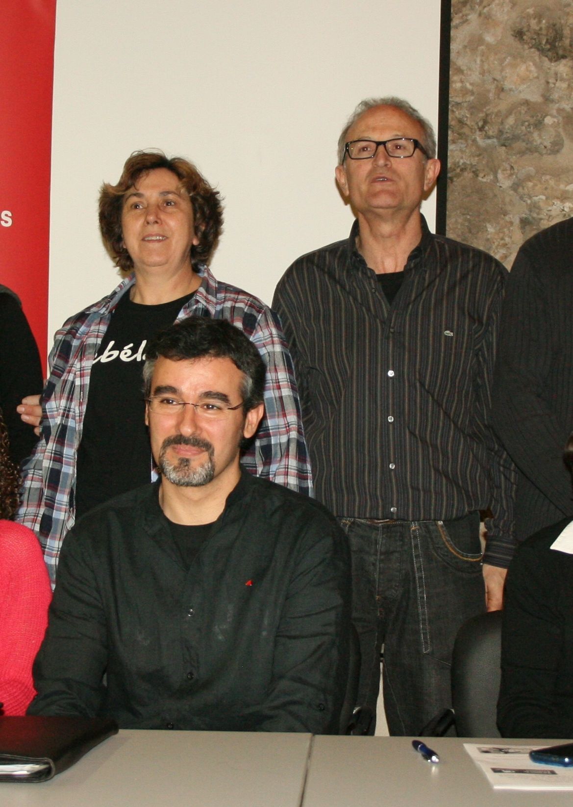 Los candidatos de IU en Cuéllar velan armas ante las primarias del domingo