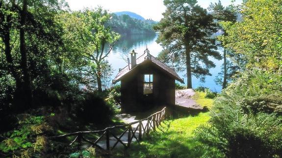 Cabañas de autores en trance de inspiración