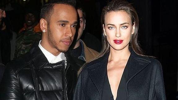 Irina Shayk y Lewis Hamilton podrían estar saliendo juntos