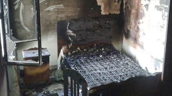 Roban y queman el piso de un vecino en el barrio de San Mamés de León