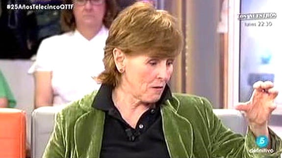 Mercedes Milá, enfadada con Mediaset