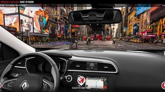 Renault invita a un viaje virtual por el mundo desde su 'crossover' Kadjar