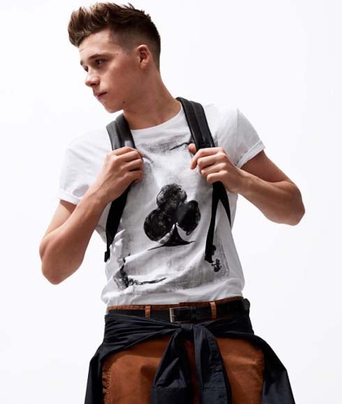 Brooklyn Beckham se estrena como modelo